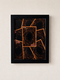 Selbstgemachter Bilderrahmen / Kartenständer YU-GI-OH Hintergrund 13 cm x 18 cm